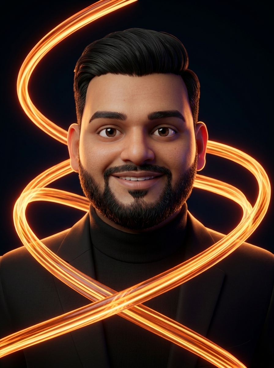Shubhransh Gupta — Senior iOS Engineer 3D Character